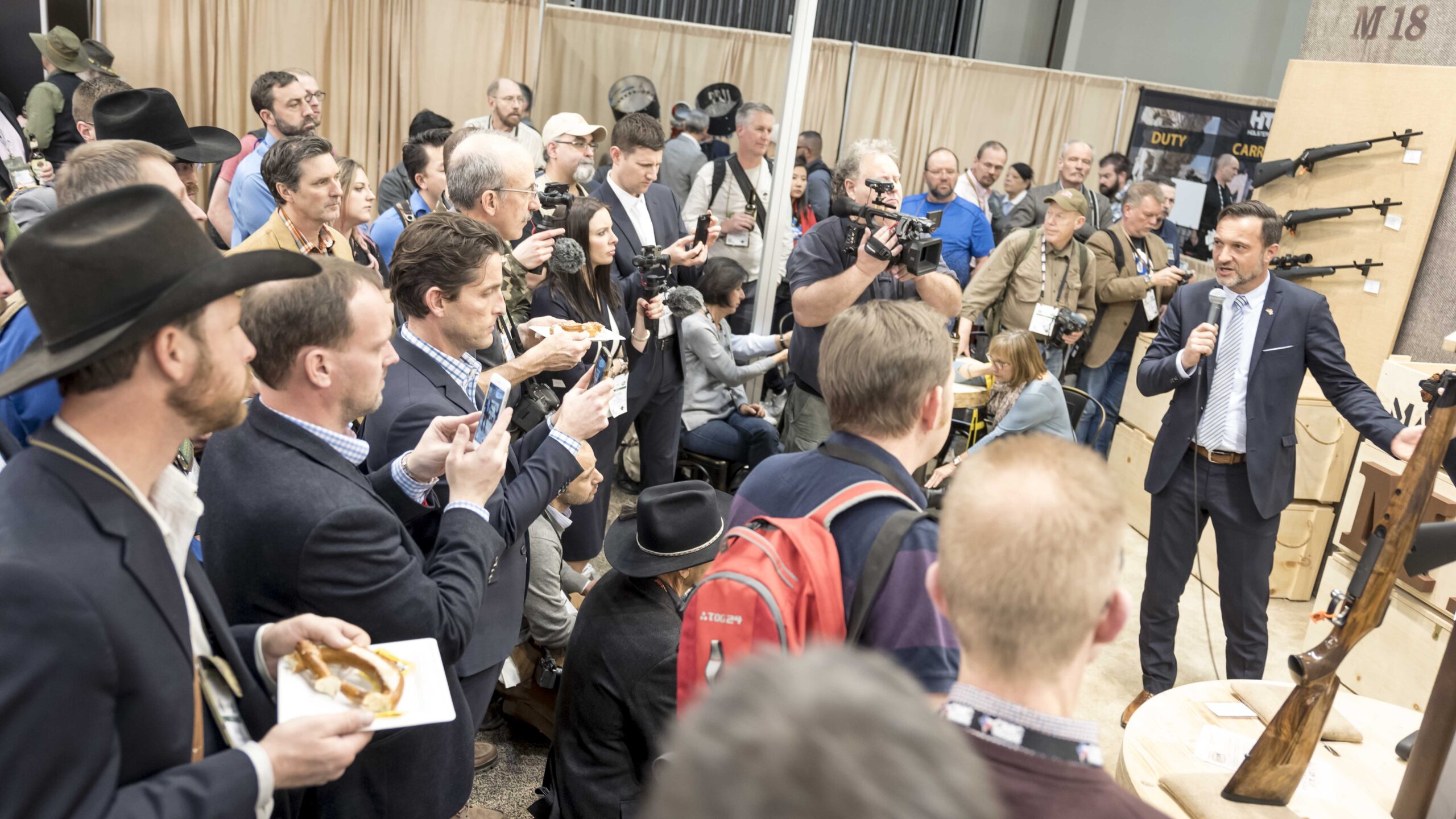 Man talking to an audience